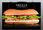 Logotipo Mega Lanches